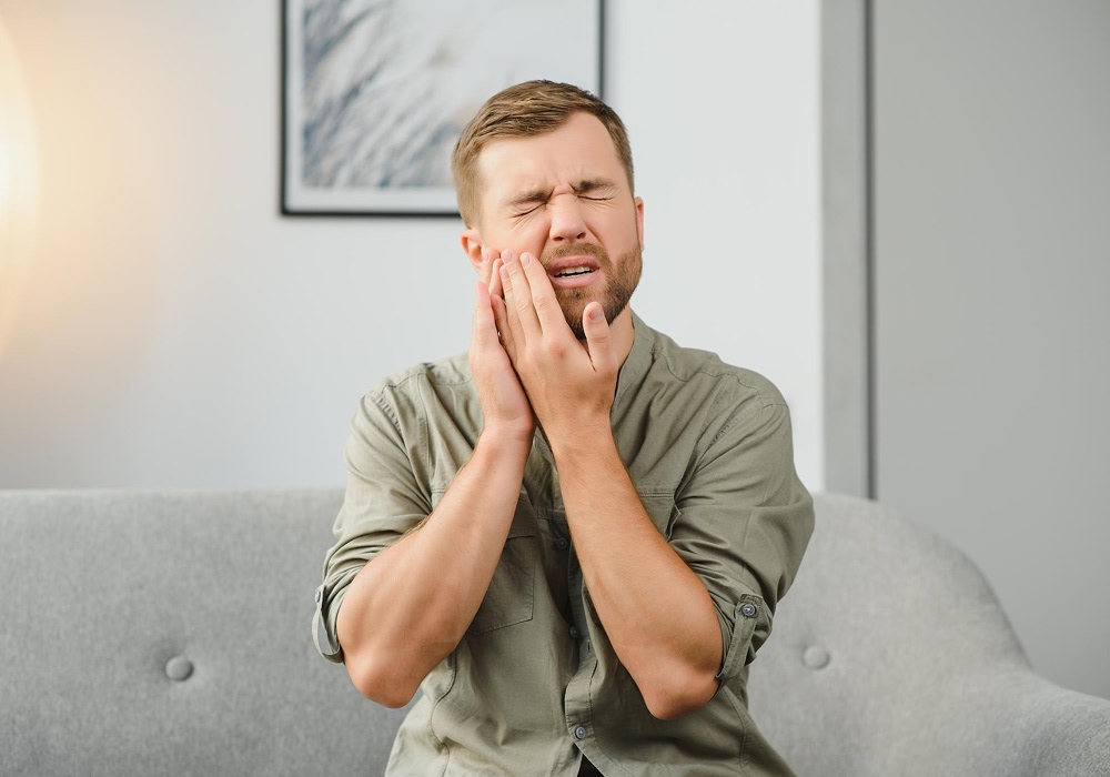 درد در روکش موقت دندان